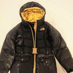 5t girl North Face Puff Jacket